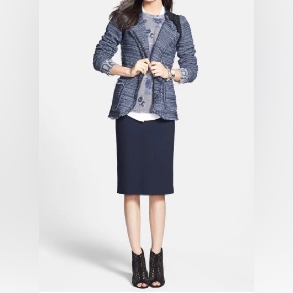 Ivanka Trump Didia Cutout Suede Bootie Black - Size 11 M - Picture 13 of 13